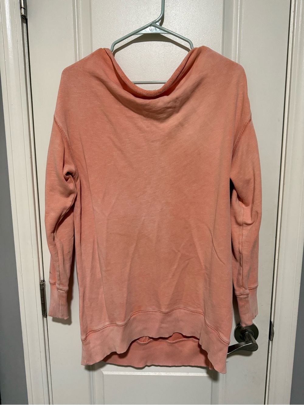 Pilcro by Anthropologie Donna Boatneck Tunic Terry Sweatshirt